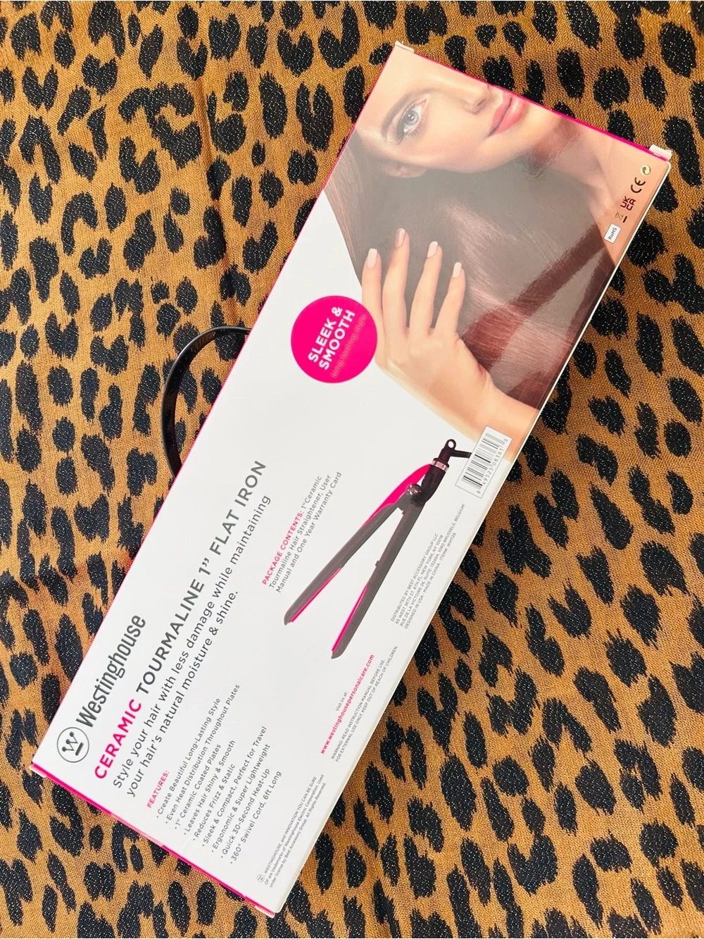 🩷🖤 Pink & Black 🖤🩷 Ceramic Hair Straightener